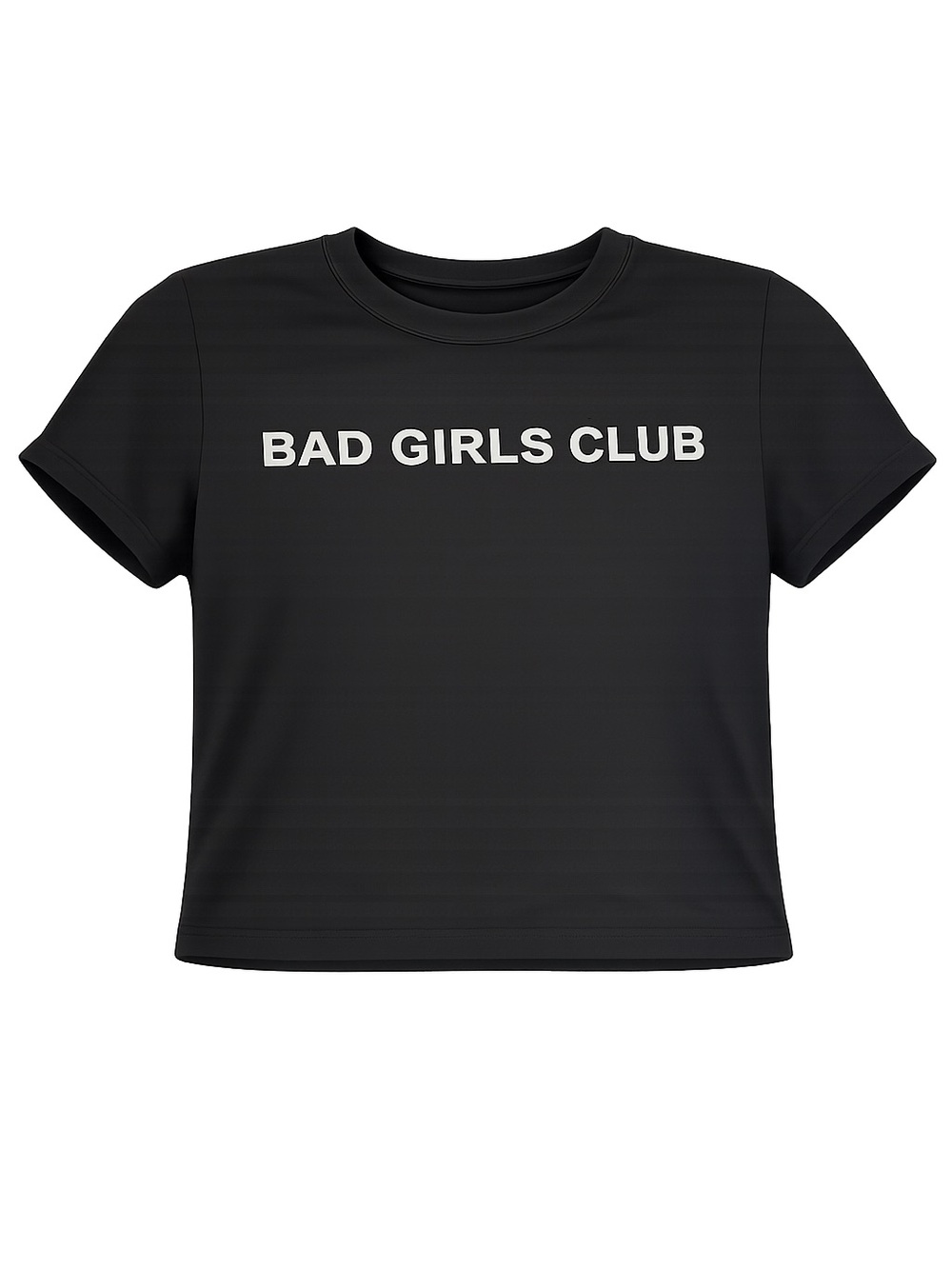 Black "Bad Girls Club" Graphic baby tee
